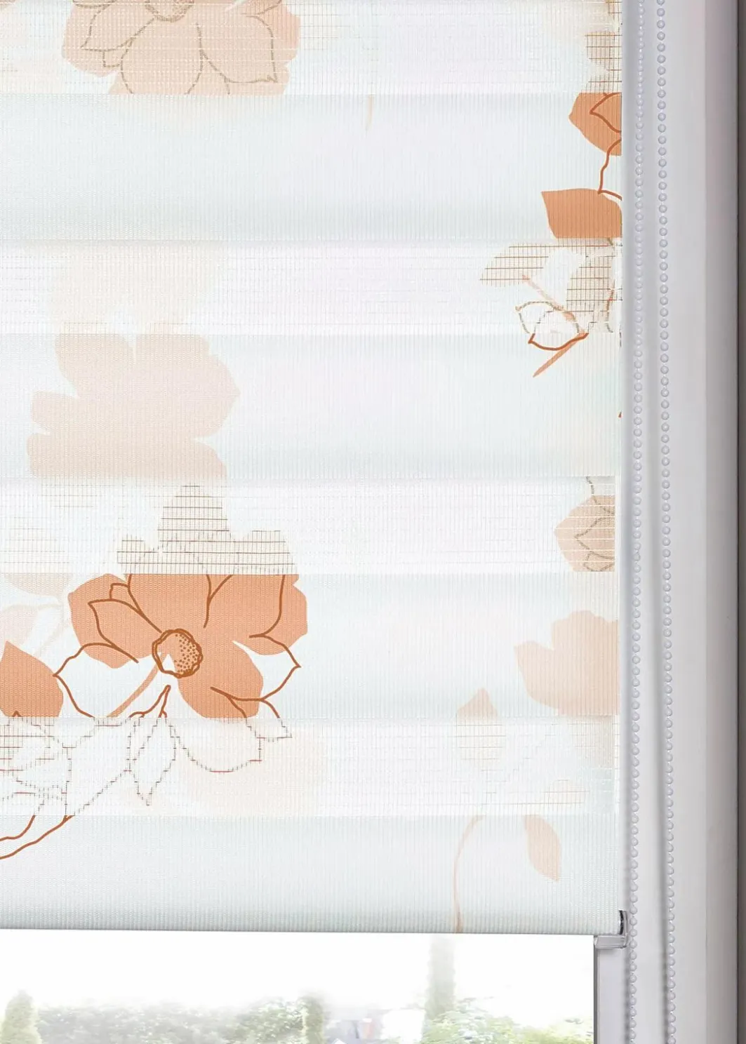bonprix Rollos|Doppelrollo mit Blumenmuster