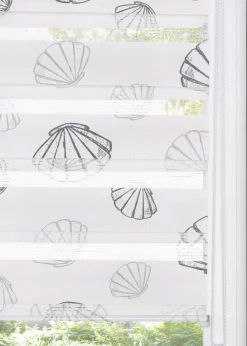 bonprix Rollos|Doppelrollo mit Muscheldruck