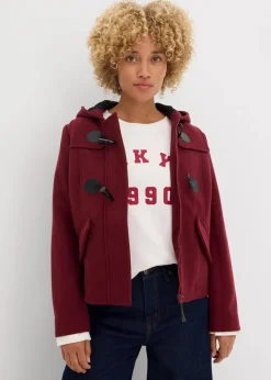 Damen bonprix Jacken & Mäntel|Bekleidung·Hosen|Duffle-Jacke, Wollimitat