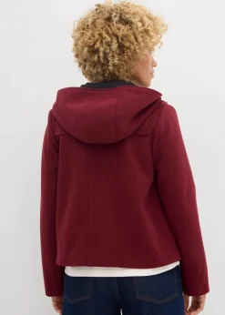 Damen bonprix Jacken & Mäntel|Bekleidung·Hosen|Duffle-Jacke, Wollimitat
