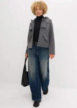 Hot Duffle-Jacke, Wollimitat Damen Bekleidung·Hosen|Jacken & Mäntel