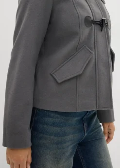 Hot Duffle-Jacke, Wollimitat Damen Bekleidung·Hosen|Jacken & Mäntel
