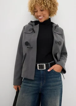 Hot Duffle-Jacke, Wollimitat Damen Bekleidung·Hosen|Jacken & Mäntel
