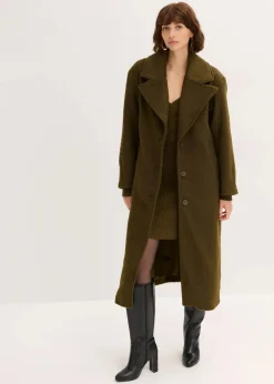 Damen bonprix Bekleidung·Hosen|Jacken & Mäntel|Einreihiger Oversize-Mantel