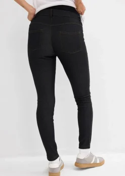 Hot Elastische Umstands-Leggings in Jeansoptik Damen Bekleidung·Blazer|Umstandsmode