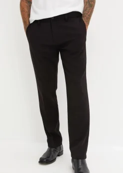 New elegante Hose mit Bügelfalte, Regular Fit Herren Hosen|Große Größen