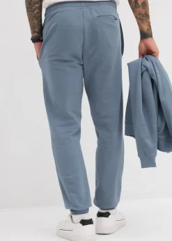 New elegante Jogginghose mit Biesen aus weichem Baumwollmix Herren Große Größen|Sportbekleidung