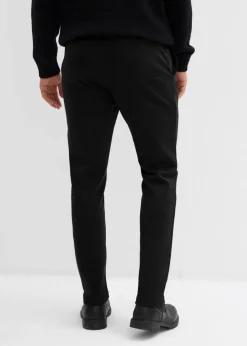 Herren bonprix Hosen|Große Größen|elegante Super-Stretchhose mit Komfortbund, Slim Fit