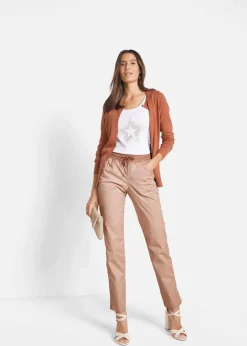 Damen bonprix Pullover & Strickjacken|Basics|Enge Feinstrickjacke