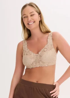 Clearance Entlastungs-BH ohne Bügel Damen Wäsche·Große Cups D-H|Wäsche·Bhs