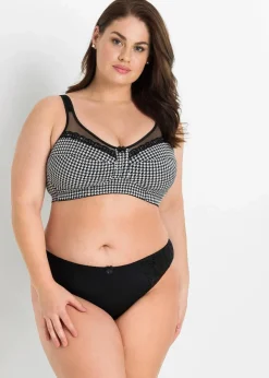 Clearance Entlastungs-BH ohne Bügel mit gepolsterten Trägern Damen Wäsche·Große Cups D-H|Wäsche·Bhs