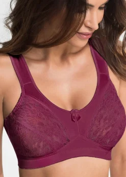 Discount Entlastungs-BH ohne Bügel mit gepolsterten Trägern (2er Pack) Damen Wäsche·Große Cups D-H|Wäsche·Bhs