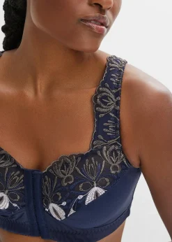 Best Entlastungs-BH ohne Bügel mit praktischem Vorderverschluss Damen Wäsche·Große Cups D-H|Wäsche·Bhs