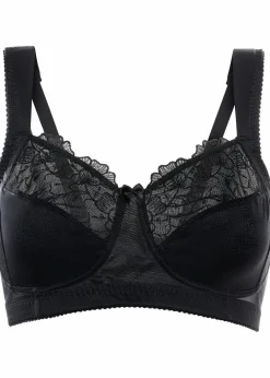 Entlastungs-BH ohne Bügel mit gepolsterten Trägern Damen Wäsche·Dessous|Wäsche·Große Cups D-H