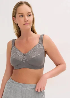 Discount Entlastungs-BH ohne Bügel mit gepolsterten Trägern (2er Pack) Damen Wäsche·Große Cups D-H|Wäsche·Bhs