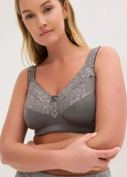 Discount Entlastungs-BH ohne Bügel mit gepolsterten Trägern (2er Pack) Damen Wäsche·Große Cups D-H|Wäsche·Bhs