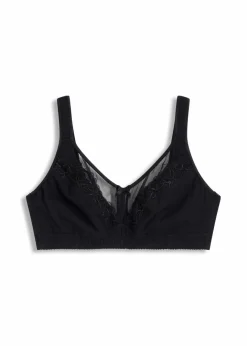 Best Entlastungs-BH ohne Bügel mit komfortabler Baumwolle Damen Wäsche·Baumwollunterwäsche|Wäsche·Große Cups D-H