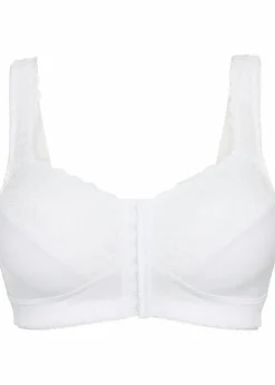 Hot Entlastungs-BH ohne Bügel mit komfortablem Vorderverschluss Damen Wäsche·Große Cups D-H|Wäsche·Bhs