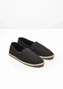 Discount Espadrilles aus Baumwoll-Canvas Herren Pantoletten, Sandalen & Hausschuhe|Slipper & Halbschuhe