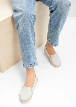 Discount Espadrilles in Bast-Optik Damen Schuhe & Accessoires In Spezialgrößen·Schuhe In Übergröße|Schuhe & Accessoires In Spezialgrößen·Elastischer Schaft
