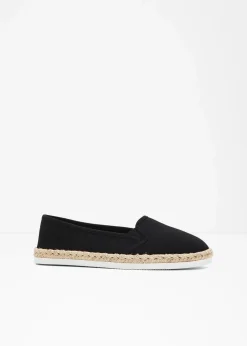 Clearance Espadrilles in Bast-Optik Damen Strandmode|Slipper & Halbschuhe