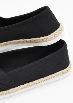 Clearance Espadrilles in Bast-Optik Damen Strandmode|Slipper & Halbschuhe