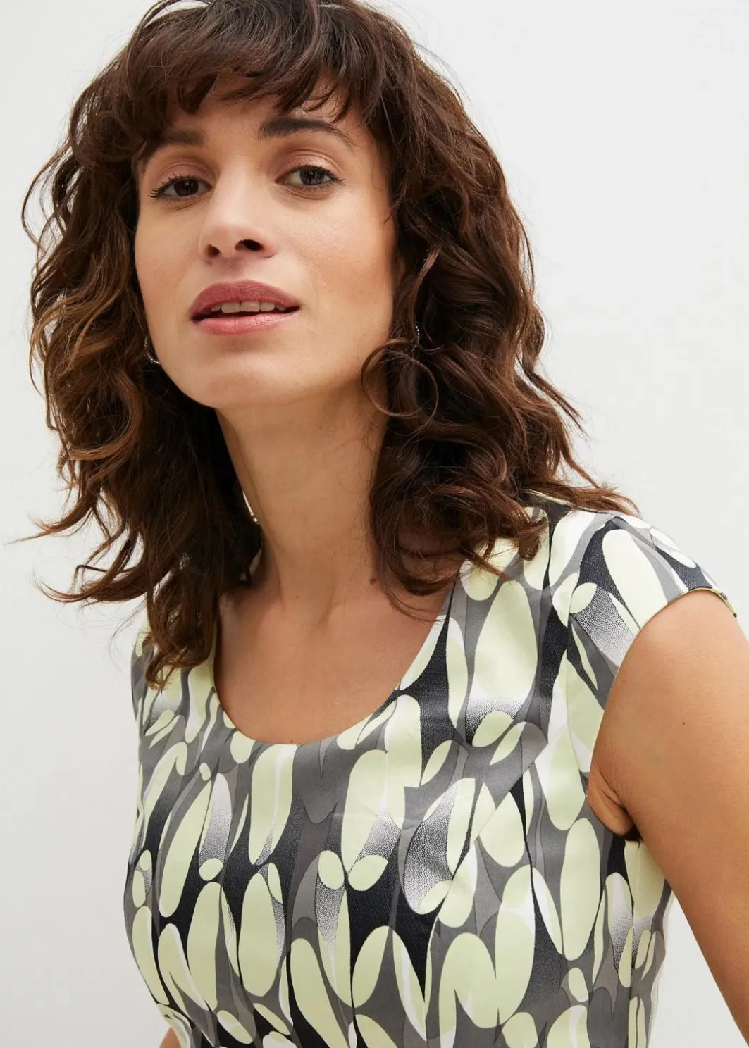 Clearance Etuikleid bedruckt Damen Bekleidung·Pullover & Strickjacken|Kleider