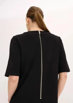 Damen bonprix Kleider|Bekleidung·Pullover & Strickjacken|Etuikleid mit Elasthan