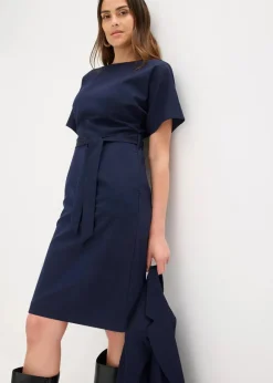 Damen bonprix Bekleidung·Pullover & Strickjacken|Kleider|Etuikleid mit Flügelärmeln