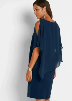 Clearance Etuikleid mit Glitzersteinen Damen Festliche Mode|Kleider