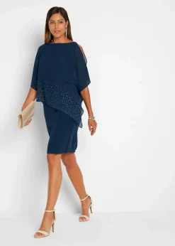 Clearance Etuikleid mit Glitzersteinen Damen Festliche Mode|Kleider