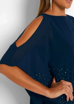 Clearance Etuikleid mit Glitzersteinen Damen Festliche Mode|Kleider