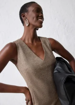 Damen bonprix Bekleidung·Pullover & Strickjacken|Kleider|Etuikleid mit Wolle