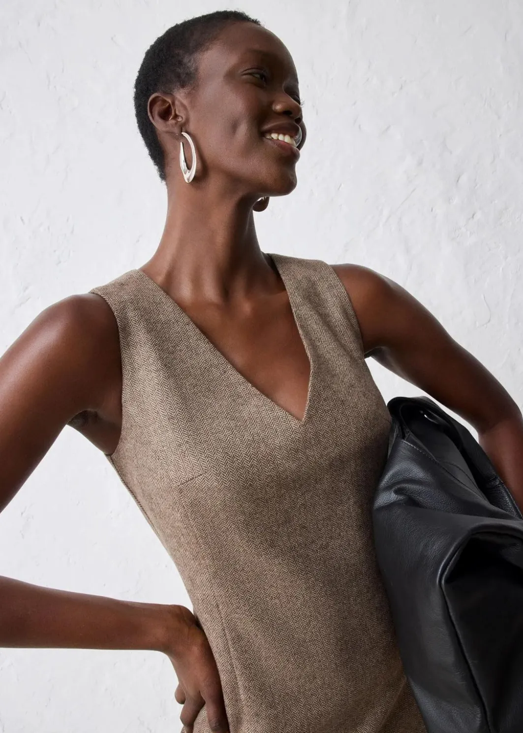 Damen bonprix Bekleidung·Pullover & Strickjacken|Kleider|Etuikleid mit Wolle