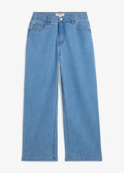 Online Extra Loose Fit Stretch-Jeans mit verstellbarem Bund, Straight Kinder Jungen 9-16 Jahre·Jeans