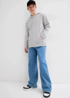 Online Extra Loose Fit Stretch-Jeans mit verstellbarem Bund, Straight Kinder Jungen 9-16 Jahre·Jeans