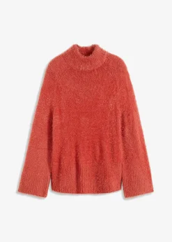 Damen bonprix Bekleidung·Umstandsmode|Pullover & Strickjacken|Federgarn-Pullover mit weiten Ärmeln, Boxy-Fit