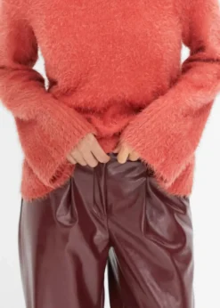 Damen bonprix Bekleidung·Umstandsmode|Pullover & Strickjacken|Federgarn-Pullover mit weiten Ärmeln, Boxy-Fit