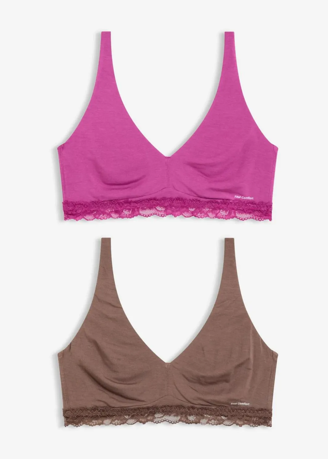 Sale Feel Comfort Bralette aus softem Modal (2er Pack) Damen Bhs