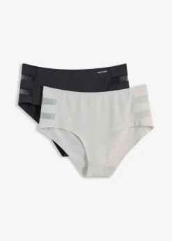 New Feel Comfort Lasercut Maxipanty (2er Pack)​ Damen Wäsche·Höschen|Seamless