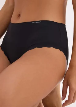 Best Feel Comfort Lasercut Slip (2er Pack) Damen Höschen|Seamless