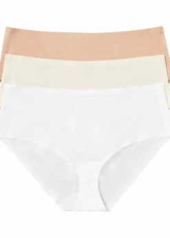 Hot Feel Comfort Nahtlose Panty (3er Pack) Damen Höschen|Seamless
