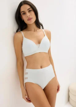 Online Feel Comfort Schalen-BH ohne Bügel mit Mesheinsatz Damen Wäsche·Bhs|Seamless