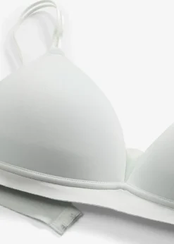 Online Feel Comfort Schalen-BH ohne Bügel mit Mesheinsatz Damen Wäsche·Bhs|Seamless