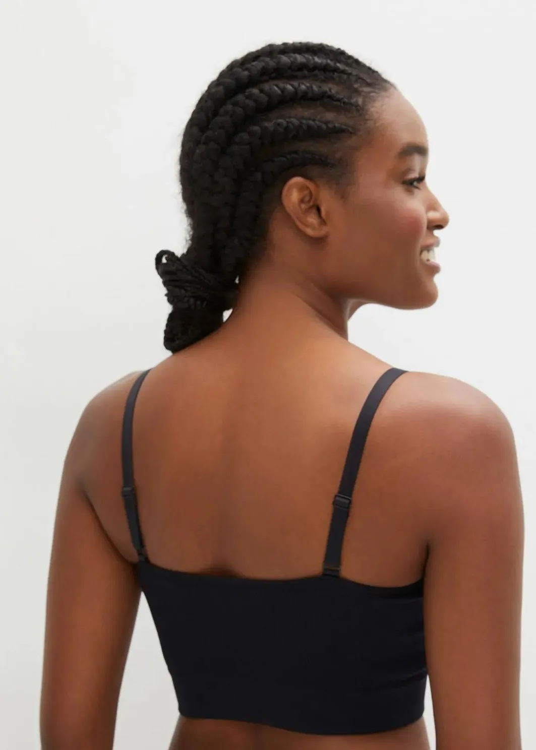 Sale Feel Comfort Seamless Bustier gerippt Damen Nachhaltigere Materialien|Seamless