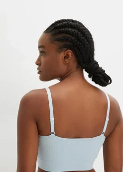 Damen bonprix Nachhaltigere Materialien|Bhs|Feel Comfort Seamless Bustier gerippt