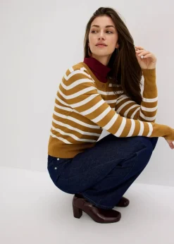 Online Feinstrick-Cardigan mit Streifen Damen Bekleidung·Umstandsmode|Pullover & Strickjacken