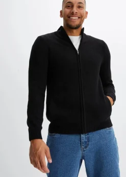 Online Feinstrickjacke Herren Große Größen|Basics