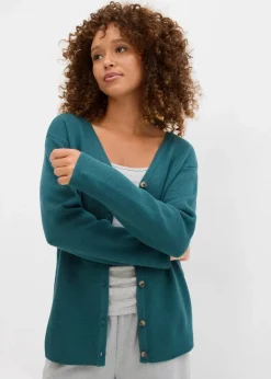Damen bonprix Bekleidung·Röcke|Bekleidung·Jeans|Feinstrickjacke
