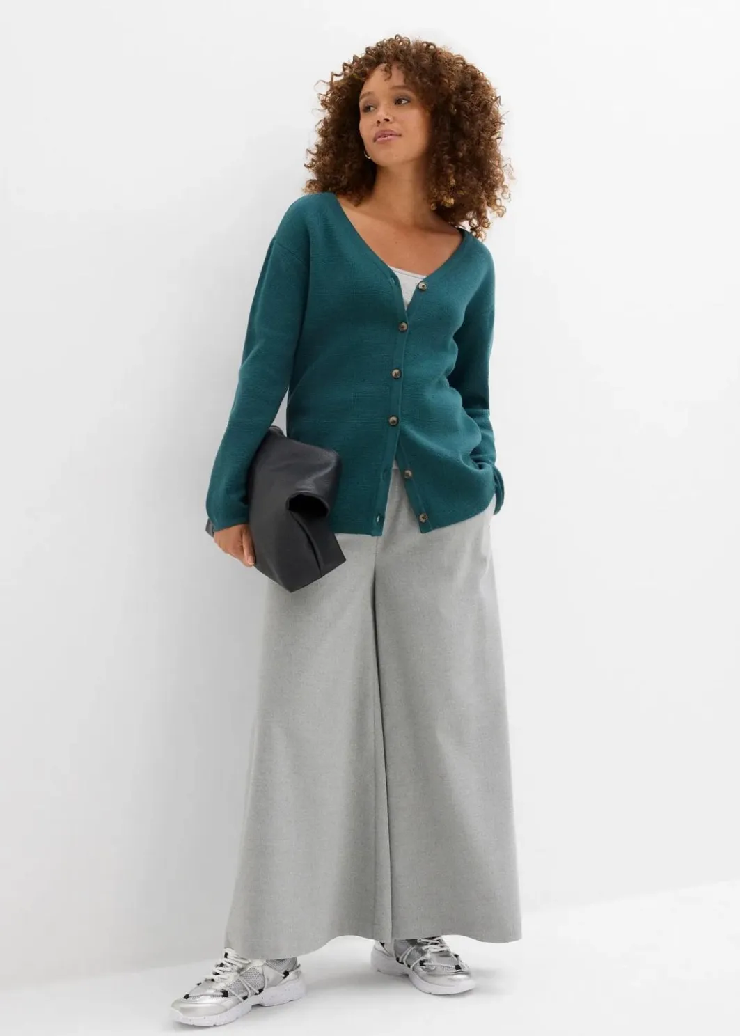 Damen bonprix Bekleidung·Röcke|Bekleidung·Jeans|Feinstrickjacke
